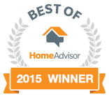 2015 Winner for Best of Home Advisor